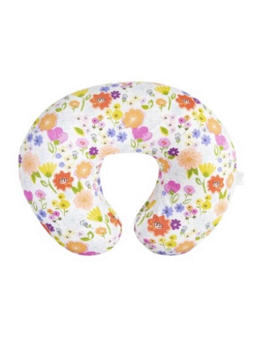 Boppy Pillow Cover Multi-Color Flowers Spring Floral Bright Colors Cover ONLY